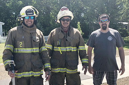 Fighting fires is all in the family